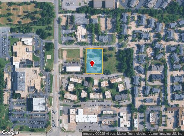 1600 Medical Center Dr, Edmond, OK Parcel Map