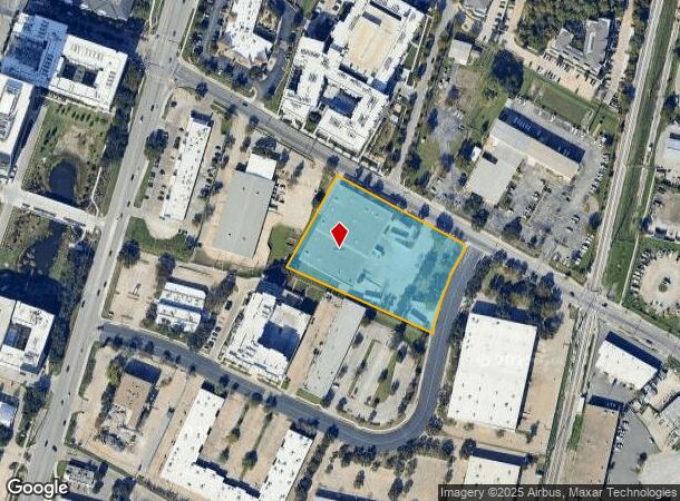  2525 Kramer Ln, Austin, TX Parcel Map