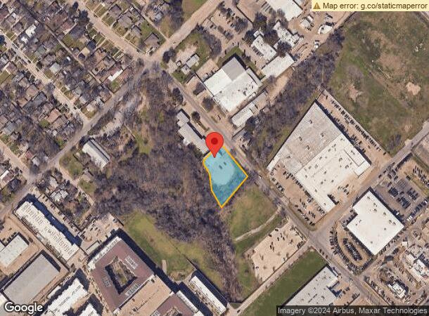  6809 Maple Ave, Dallas, TX Parcel Map