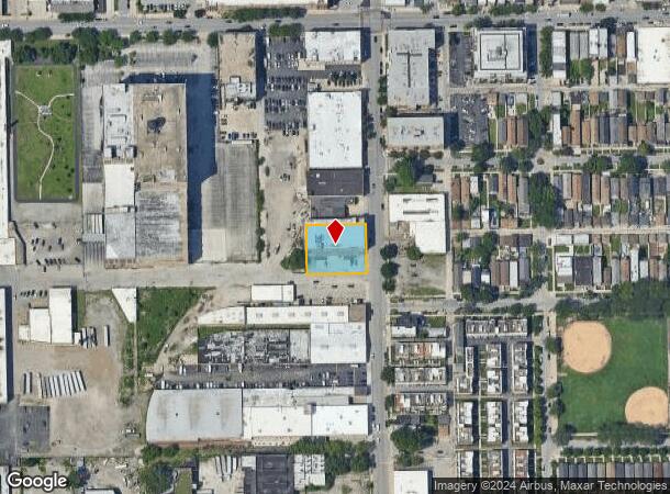  3550 S Morgan St, Chicago, IL Parcel Map