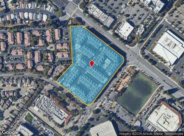  1 Vista Montana, San Jose, CA Parcel Map