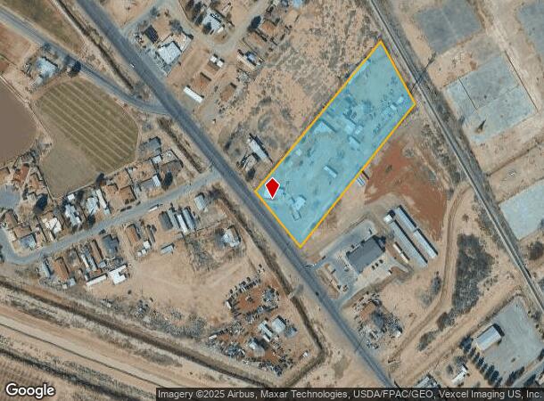 611 W Main St, Fabens, TX Parcel Map