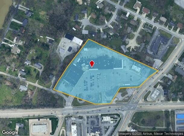  3201 Saint Joe Center Rd, Fort Wayne, IN Parcel Map