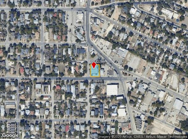  605 E Dewey Pl, San Antonio, TX Parcel Map