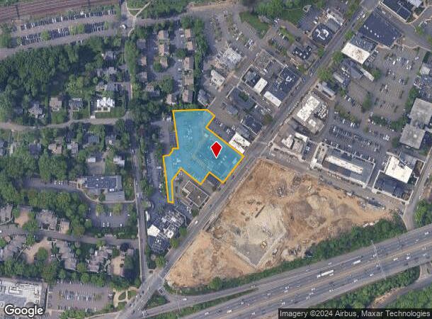  1077 Post Rd, Darien, CT Parcel Map