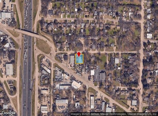  1912 Edgewood Dr, Irving, TX Parcel Map