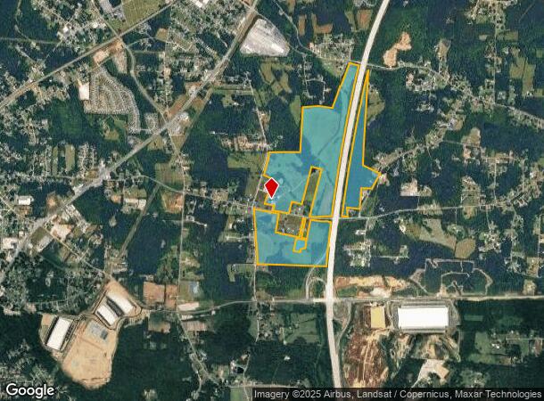 940 Daugherty Rd, Landis, NC Parcel Map