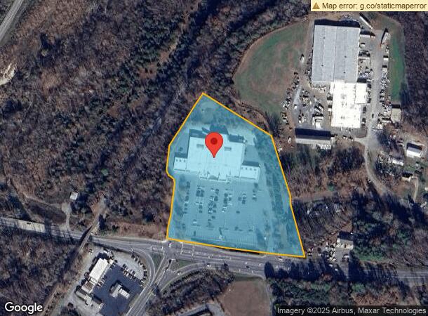  1555 E Union St, Morganton, NC Parcel Map