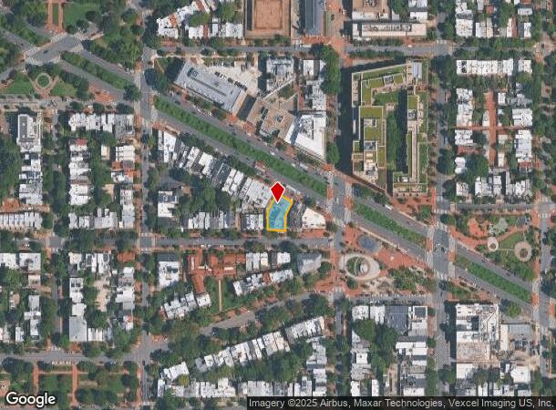  645 Pennsylvania Ave Se, Washington, DC Parcel Map