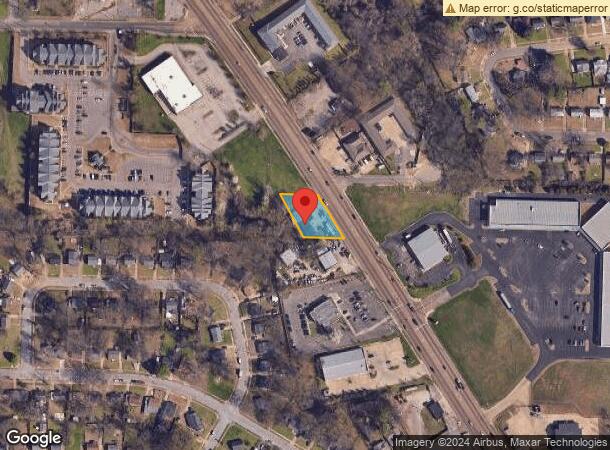  2905 Lamar Ave, Memphis, TN Parcel Map