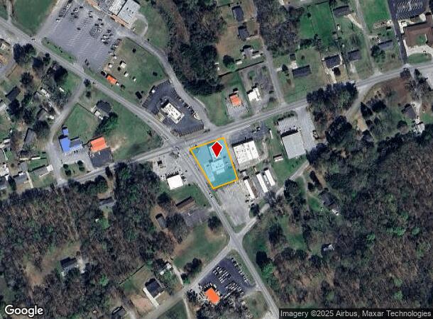  1525 Anderson Dr, Williamston, SC Parcel Map