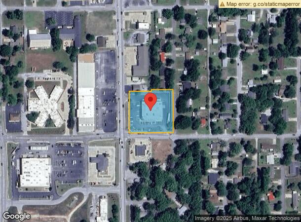  1119 S Main St, Grove, OK Parcel Map