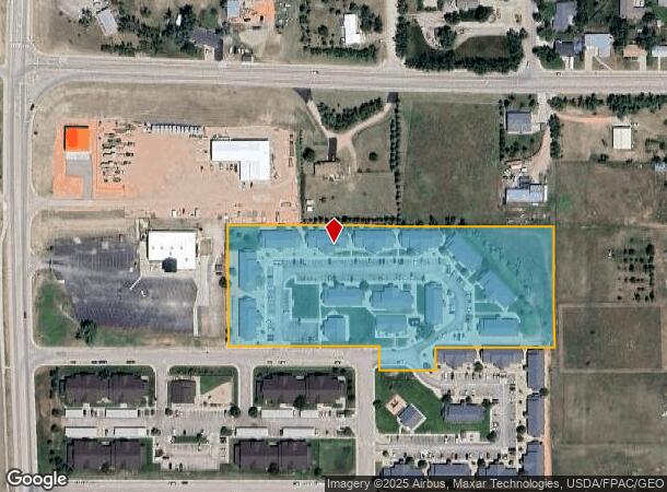  1001 Desert Hills Cir, Gillette, WY Parcel Map