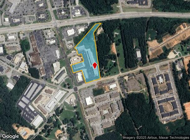 7433 Spout Springs Rd, Flowery Branch, GA Parcel Map