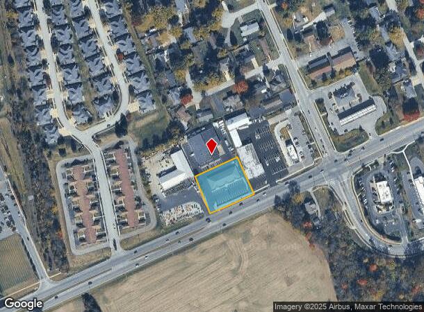  706 W Main St, Plainfield, IN Parcel Map