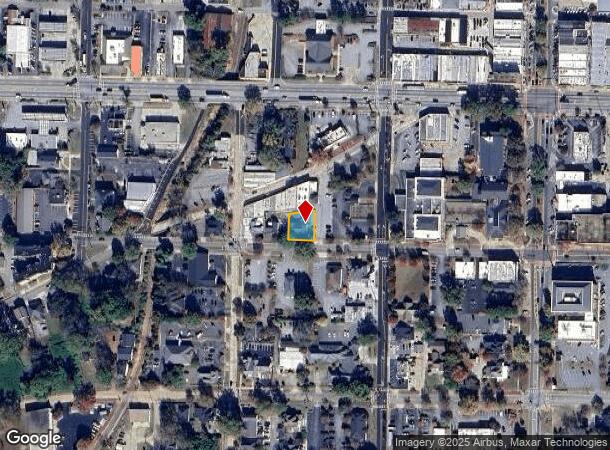  221 W Poplar St, Griffin, GA Parcel Map