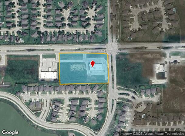 2942 Meridiana Pkwy, Rosharon, TX Parcel Map
