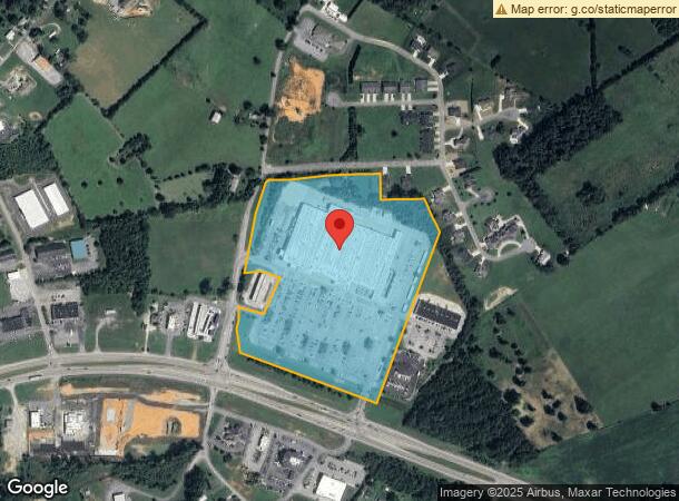  3755 E Andrew Johnson Hwy, Greeneville, TN Parcel Map