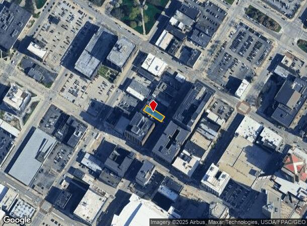 321 N Huron St, Toledo, OH Parcel Map
