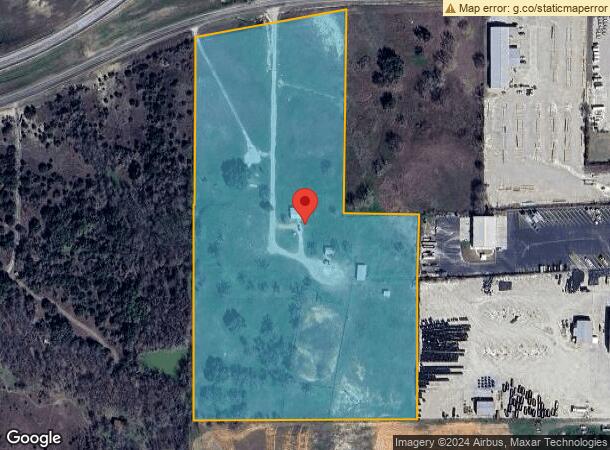  350 Dennis Rd, Weatherford, TX Parcel Map