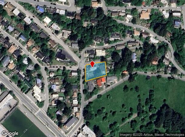 635 Alder St, Juneau, AK Parcel Map