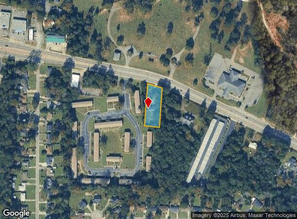  4000 Mercer University Dr, Macon, GA Parcel Map