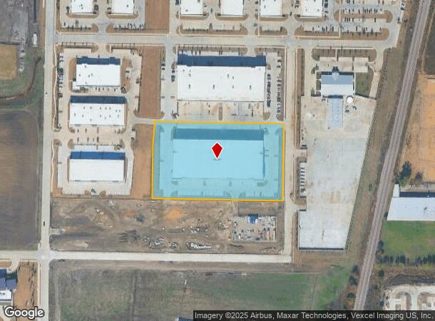 741 Technology Ln, Prosper, TX Parcel Map