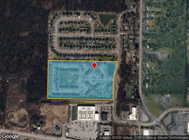 2000 White Swan Dr, Rochester, NY Parcel Map