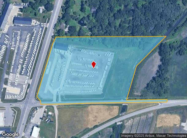 Dr Martin L King Jr Blvd, Anderson, IN Parcel Map