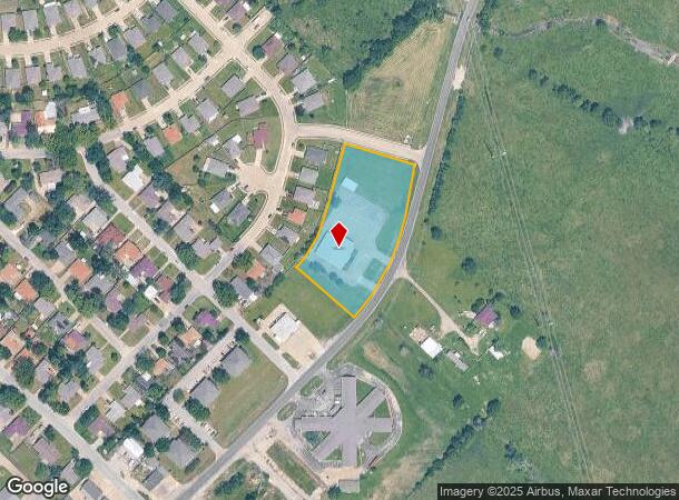 1911 N Frances St, Terrell, TX Parcel Map