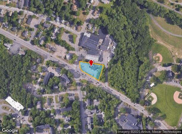  388 Elm St, North Attleboro, MA Parcel Map