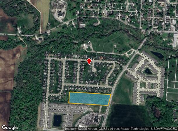  7164 Hazelton Etna Rd Sw, Pataskala, OH Parcel Map