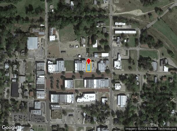  1126 Main St, Commerce, TX Parcel Map