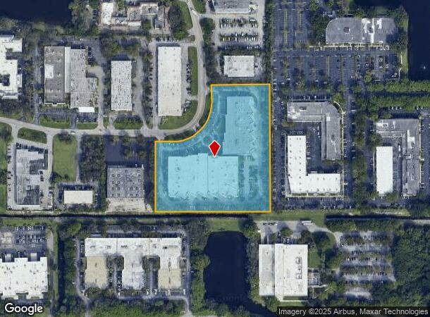 990 S Rogers Cir, Boca Raton, FL Parcel Map