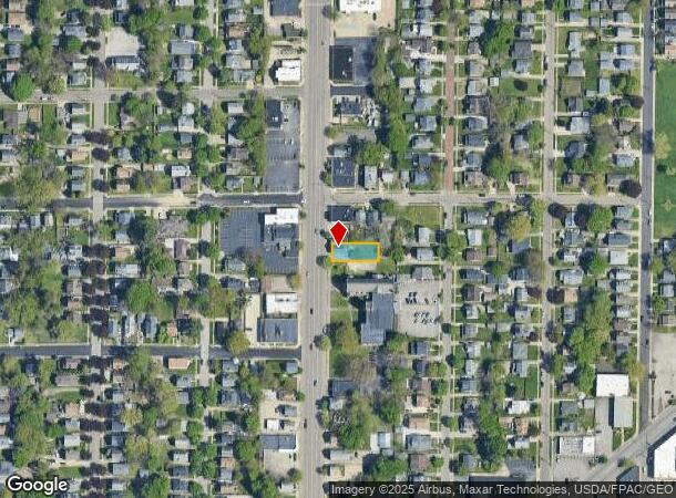  929 N Main St, Akron, OH Parcel Map