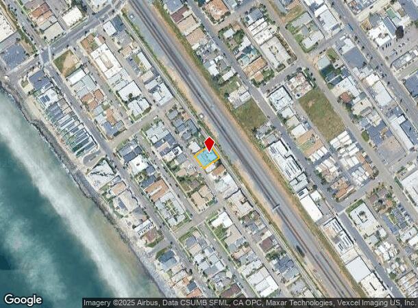 922 S Myers St, Oceanside, CA Parcel Map