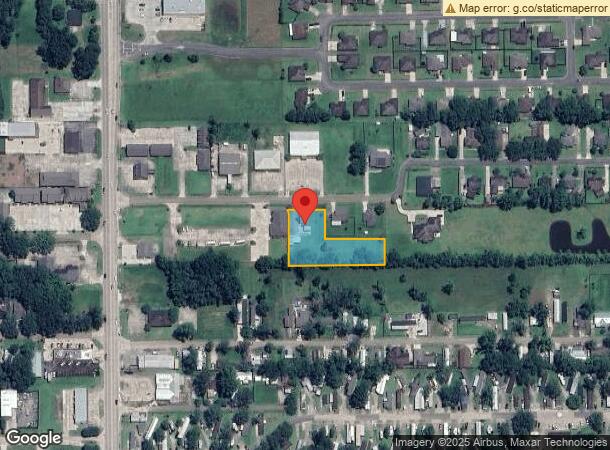  305 E Spillman St, Gonzales, LA Parcel Map