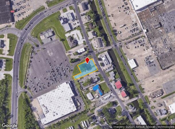  5958 W Main St, Houma, LA Parcel Map