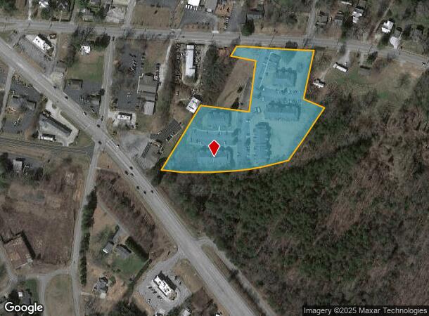 800 Highland Glen Ct, Walhalla, SC Parcel Map