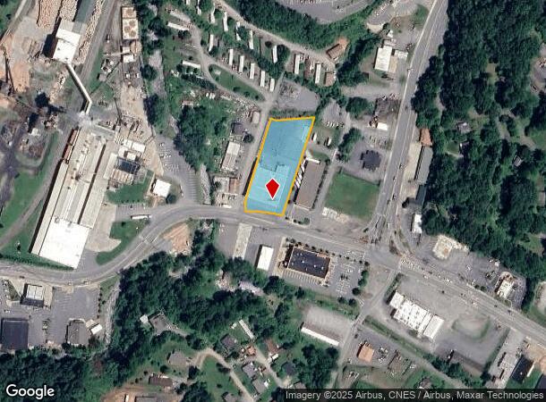 86 W Main St, Sylva, NC Parcel Map