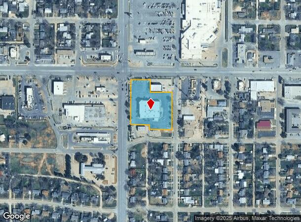  3033 S 14Th St, Abilene, TX Parcel Map