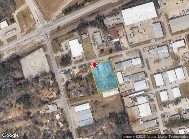 2606 Industrial Ln, Conroe, TX Parcel Map