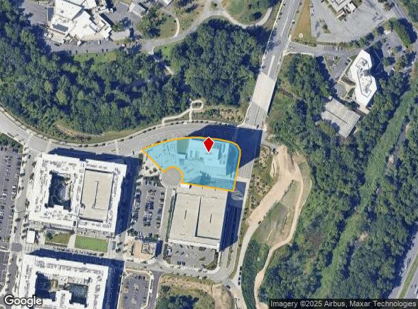  6100 Merriweather Dr, Columbia, MD Parcel Map