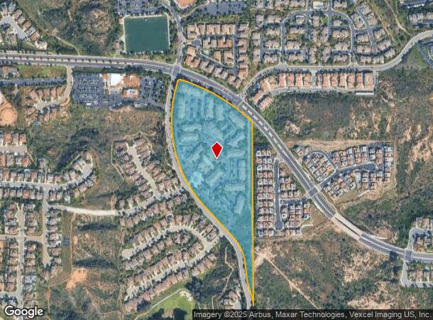  6610 Ambrosia Ln, Carlsbad, CA Parcel Map