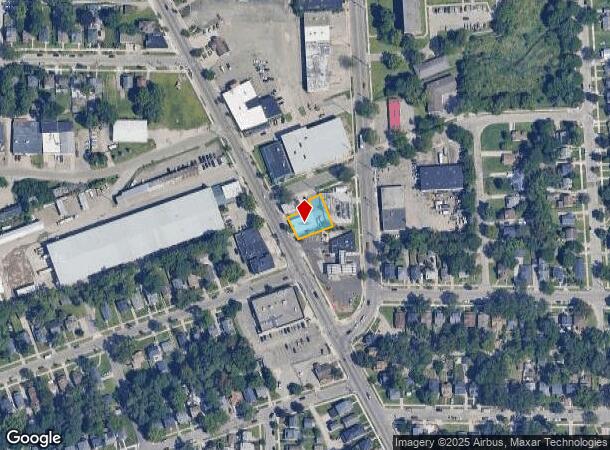  1554 Kalamazoo Ave Se, Grand Rapids, MI Parcel Map