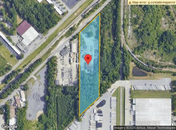  2444 W Point Ave, Atlanta, GA Parcel Map