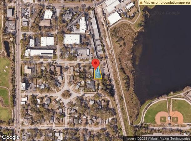  621 E St, Clearwater, FL Parcel Map