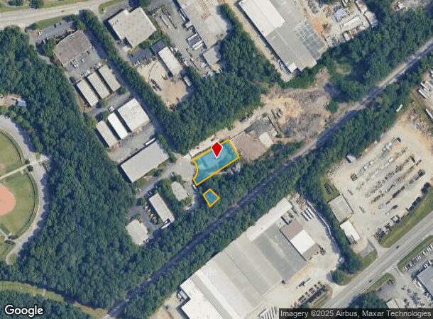 4700 S Old Peachtree Rd, Norcross, GA Parcel Map