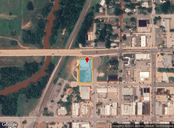 221 N 2Nd St, Guthrie, OK Parcel Map