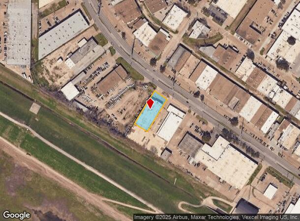 2455 Irving Blvd, Dallas, TX Parcel Map